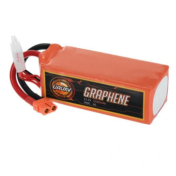 RC Vanguard LipoGRAPHENE Battery - Power 22.2V 2200mAh 100C 6S XT60 Plug