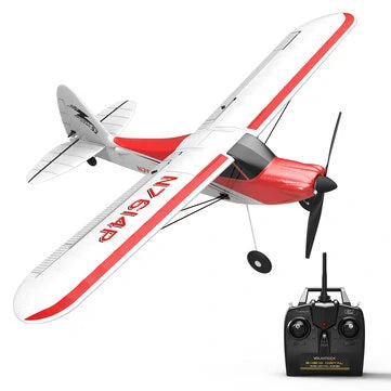 VolantexRC Sport Cub 500 RTF – 4CH Beginner Trainer with 6-Axis Gyro