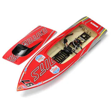 TFL Lucky OCT 880mm RC Boat – Brushless, 120A ESC, Fiberglass Hull