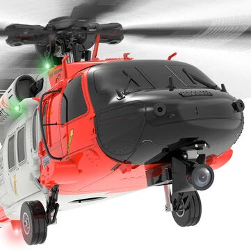 RC Vanguard YXZNRCF09-S 2.4G 6CH - Dual Brushless Motor 1:47 RC Helicopter RTF