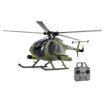 RC Vanguard Fixed Height Single Blade Flybarless RC Helicopter RTF
