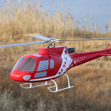RC Vanguard SquirrelAS350 - 1:12 RC Scale Helicopter. Plug and Play GPS stabilized