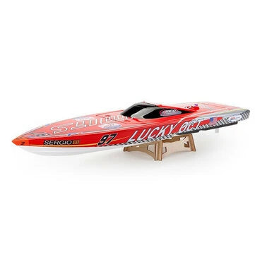 TFL Lucky OCT 880mm RC Boat – Brushless, 120A ESC, Fiberglass Hull