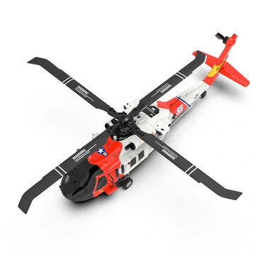 RC Vanguard YXZNRCF09-S 2.4G 6CH - Dual Brushless Motor 1:47 RC Helicopter RTF