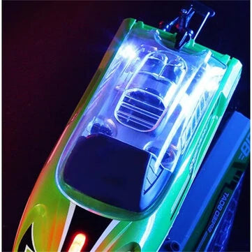 RC Vanguard HXJRCHJ813 2.4G 4CH RC Boat High Speed LED Light Capsized Reset Speedboat