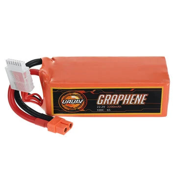 RC Vanguard LipoGRAPHENE Battery - Power 22.2V 2200mAh 100C 6S XT60 Plug