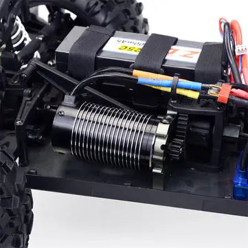 RC Vanguard ZDRacing Two Battery 08427 1/8 120A 4WD Brushless RC Car Off-Road Truck RTR Model