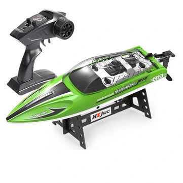 RC Vanguard HXJRCHJ813 2.4G 4CH RC Boat High Speed LED Light Capsized Reset Speedboat