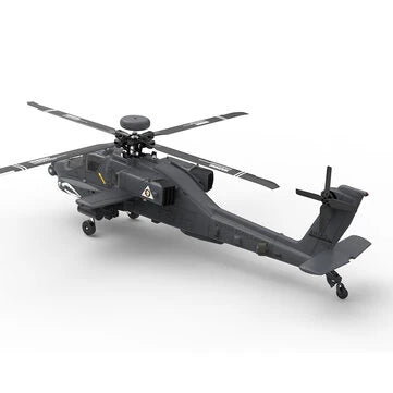 RC Vanguard YXZNRCF11-S 1:32 AH-64 Apache Scale 2.4G 6CH GPS Altitude Hold Optical Flow Positioning 5.8G FPV Camera Dual Brushless Motor Flybarless RC Helicopter RTF