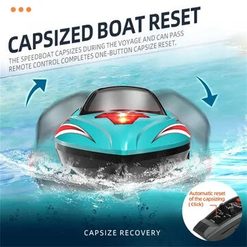 RC Vanguard HXJRCHJ816 RTR 55km/h 2.4G Brushless RC Boat High Speed Net Ship Capsized