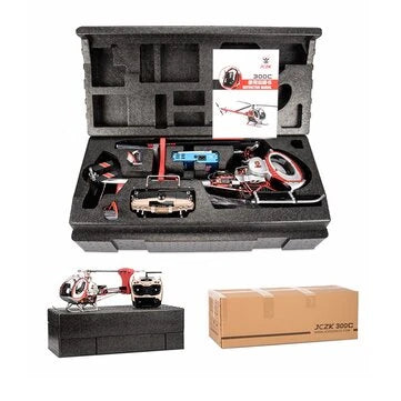 RC Vanguard JCZK300C PRO 470L DFC 6CH Schweizer Scale RC Helicopter RTF One-Key Return H1 GPS Hover with AT9S PRO Transmitter