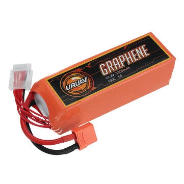 RC Vanguard LipoGRAPHENE Battery - Power 22.2V 3300mAh 100C 6S XT90 Plug
