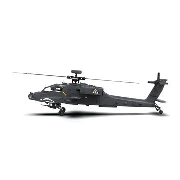 RC Vanguard YXZNRCF11-S 1:32 AH-64 Apache Scale 2.4G 6CH GPS Altitude Hold Optical Flow Positioning 5.8G FPV Camera Dual Brushless Motor Flybarless RC Helicopter RTF