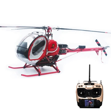 RC Vanguard JCZK300C PRO 470L DFC 6CH Schweizer Scale RC Helicopter RTF One-Key Return H1 GPS Hover with AT9S PRO Transmitter