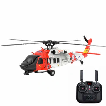 RC Vanguard YXZNRCF09-S 2.4G 6CH - Dual Brushless Motor 1:47 RC Helicopter RTF
