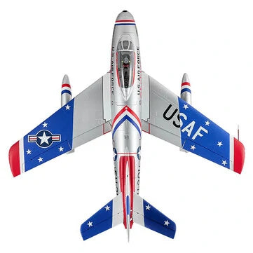 RC Vanguard FMSF-86 Sabre 80mm EDF Jet 1220mm Wingspan EPO RC Airplane PNP