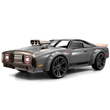 RC Vanguard JJRCQ142 RTR 1/14 2.4G 4WD Drift RC Car Retro LED Light High Speed Full Proportional Flat On-Road Classic Vehicles Models Toys