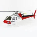 RC Vanguard SquirrelAS350 - 1:12 RC Scale Helicopter. Plug and Play GPS stabilized