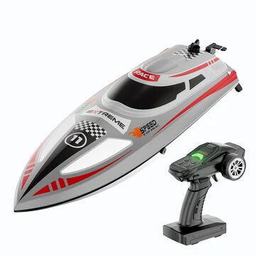 RC Vanguard FlytecV003 RTR 2.4G 30km/h RC Boat High Speed Competitive Racing LED Lights
