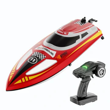 RC Vanguard FlytecV003 RTR 2.4G 30km/h RC Boat High Speed Competitive Racing LED Lights