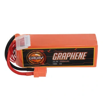 RC Vanguard LipoGRAPHENE Battery - Power 22.2V 3300mAh 100C 6S XT90 Plug