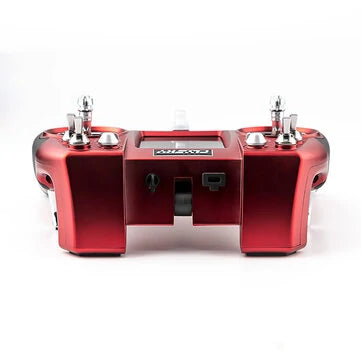 Flysky Elysium EL18 red remote controller with CNC Hall gimbals and touch screen for RC drones