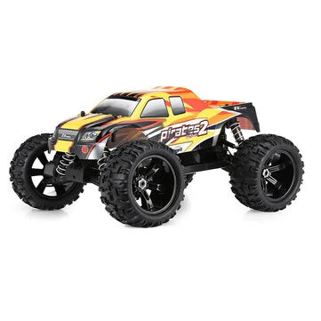 RC Vanguard ZDRacing Two Battery 08427 1/8 120A 4WD Brushless RC Car Off-Road Truck RTR Model