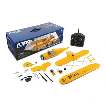 RC Vanguard 2.4GHz 4CH 3D/6G System EPP Fixed Wing RC Airplane Biplane RTF