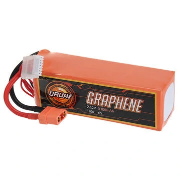 RC Vanguard LipoGRAPHENE Battery - Power 22.2V 3300mAh 100C 6S XT90 Plug