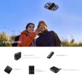 RC Vanguard HoverAirX1PRO & PROMAX Flying Camera Airselfie 192g GPS 8K HD 1/1.3'' CMOS EIS Camera 2-Axis Gimbal ALL Terrain Flight Smart Follow-up dTOF Vision Sensor Foldable RC Drone Quadcopter