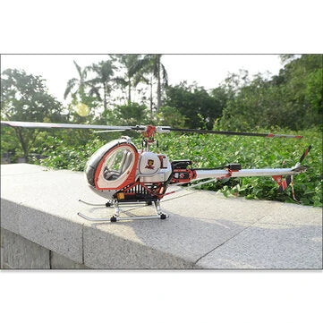 RC Vanguard JCZK300C PRO 470L DFC 6CH Schweizer Scale RC Helicopter RTF One-Key Return H1 GPS Hover with AT9S PRO Transmitter