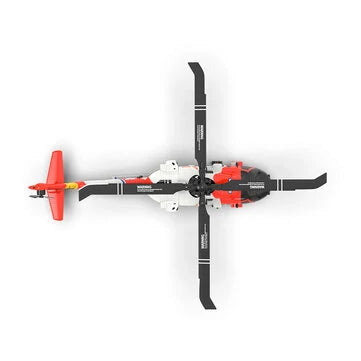 RC Vanguard YXZNRCF09-S 2.4G 6CH - Dual Brushless Motor 1:47 RC Helicopter RTF