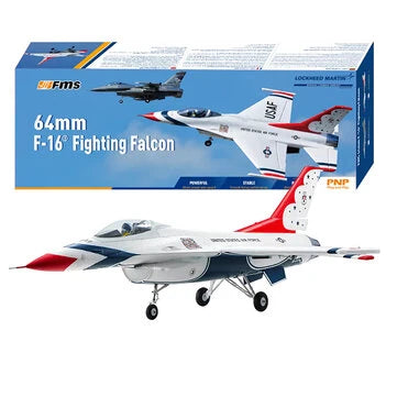 RC Vanguard FMSF-16 Fighting Falcon 64mm EDF Jet EPO RC Airplane Fighter PNP