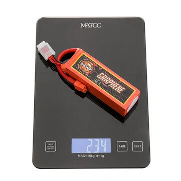 RC Vanguard LipoGRAPHENE Battery - Power 14.8V 2200mAh 100C 4S LiPo XT60 Plug