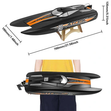 RC Vanguard Volantexr Brushless Atomic RTR 2.4G 792-6 RC Boat 60km/h Waterproof Reverse