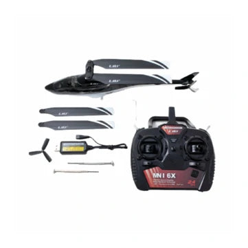 RC Vanguard 300 V2 Mini 6CH 2.4Ghz FXZ 6 DOF Axis Flybarless RC Helicopter RTFV