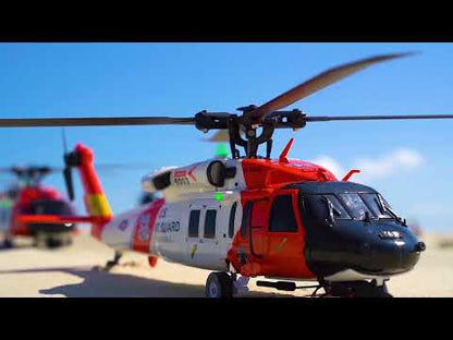 RC Vanguard YXZNRCF09-S 2.4G 6CH - Dual Brushless Motor 1:47 RC Helicopter RTF